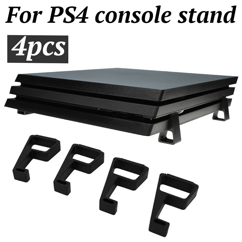 Gaming Console Best - 4Pcs Horizontal Console Holder Cooling Horizontal