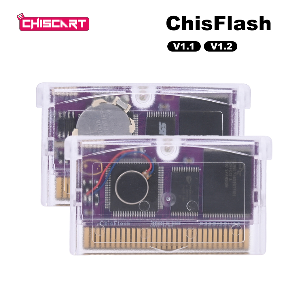 Gaming Console Gta - ChisFlash V1.1/V1.2 RTC/Rumb Cart 32MB, 1Mbit