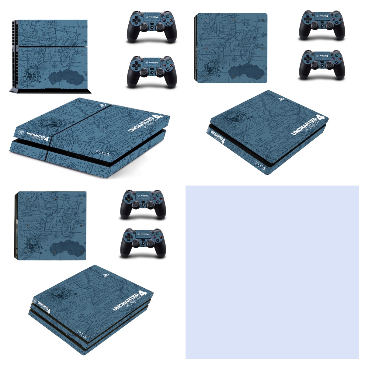Gaming Console Best - Uncharted 4 PS4 Pro Slim Skin