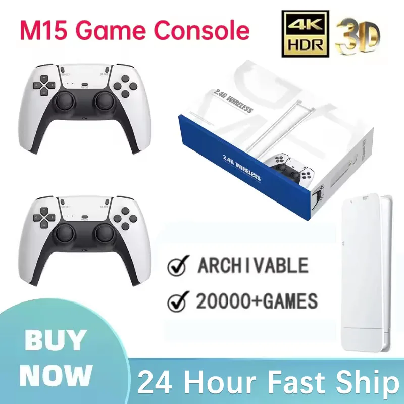 Gaming Console Chinese - Wireless Gamepads M15 Game Stick Mini