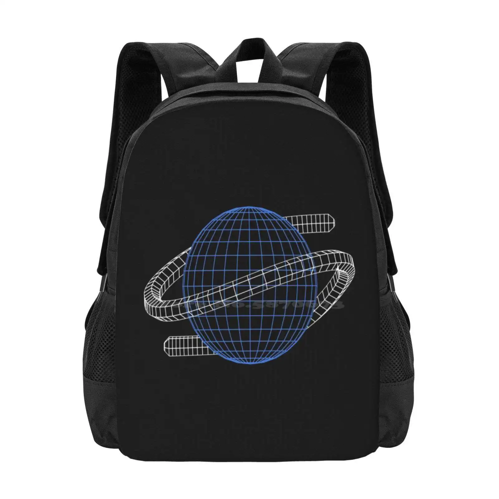 Gaming Console For Sale - Saturn Wireframe Hot Sale Schoolbag Backpack