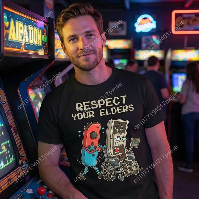 Funny Retro Gamer Graphic T-Sh – обзор и цена Gaming Consoles