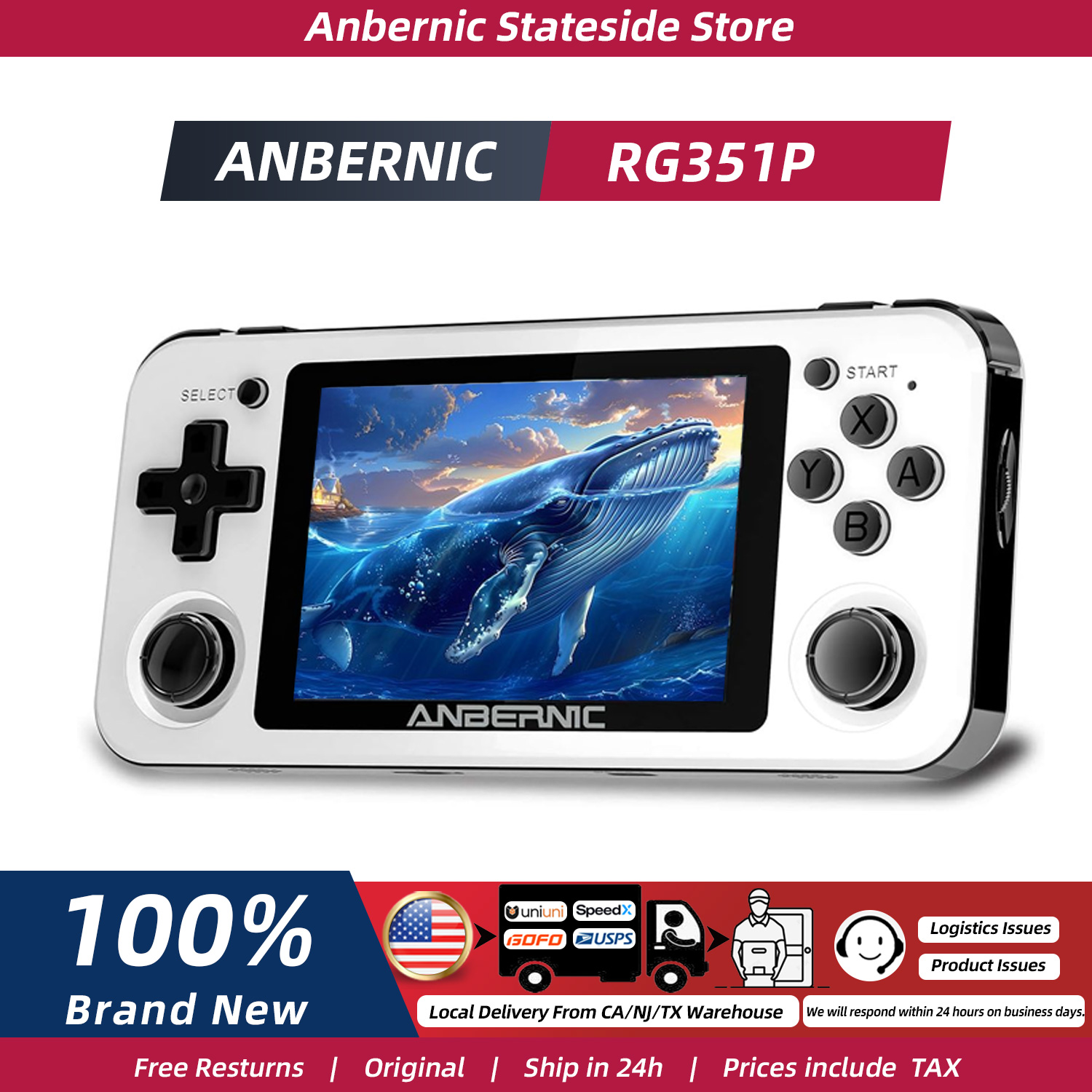 ANBERNIC RG351P Handheld Retro – обзор и цена Gaming Console Ayaneo