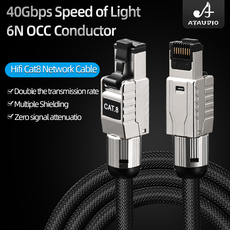Hi-end HiFi Ethernet Cable for – обзор и цена Lan Cable Gaming