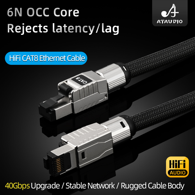 Hi-end HiFi Ethernet Cable for – обзор и цена Lan Cable Gaming