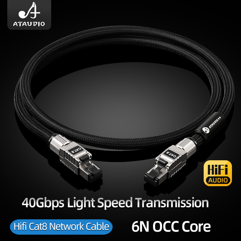 Hi-end HiFi Ethernet Cable for – обзор и цена Lan Cable Gaming
