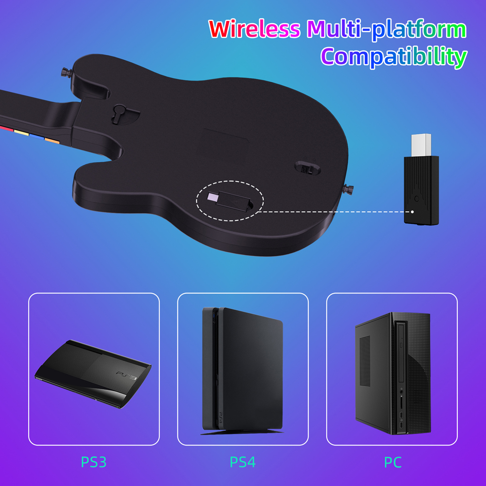 2.4G Wireless Guitar Controlle – обзор и цена Gaming Console Ps3