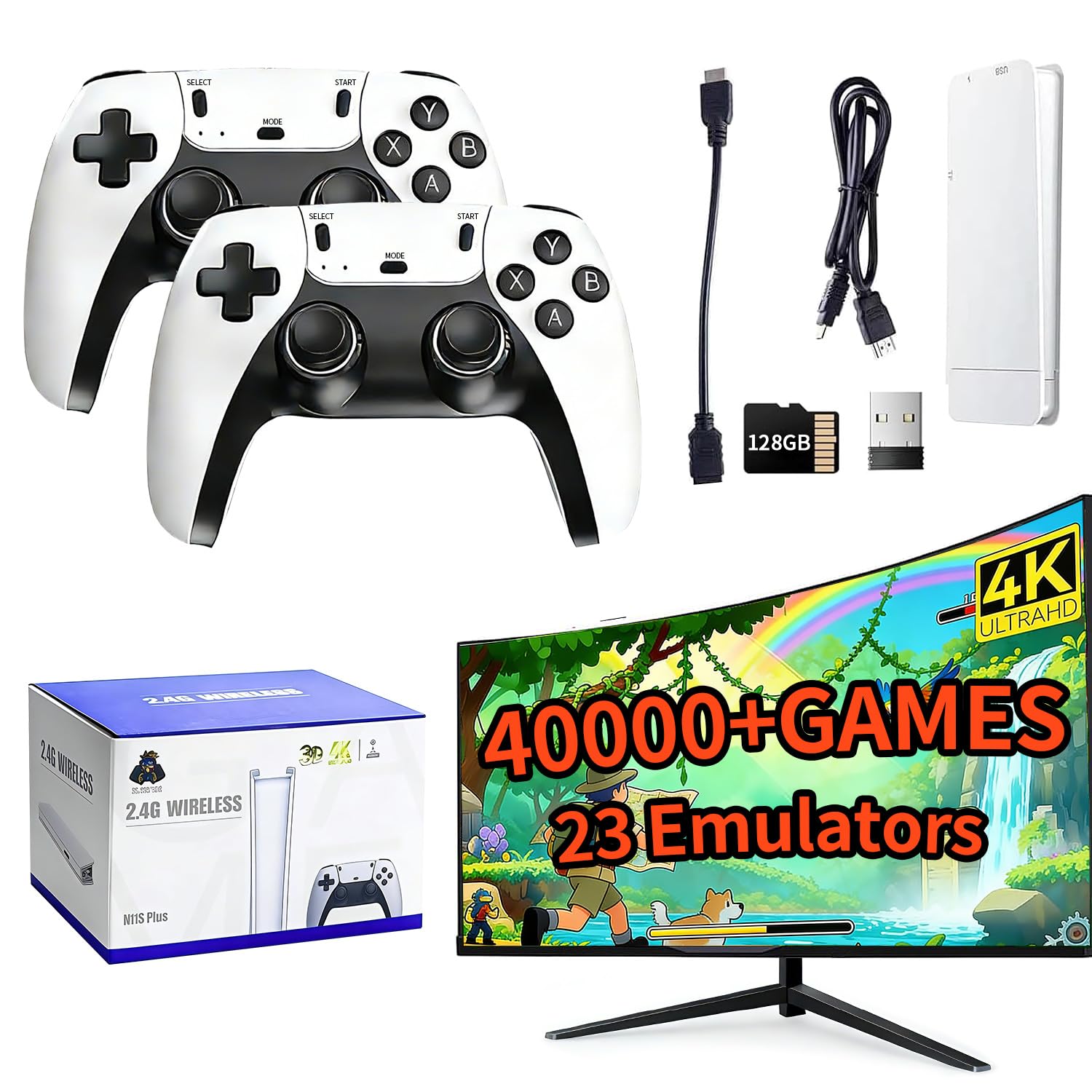 2026 Retro Gaming Console, 4K  – обзор и цена Gaming Console Chinese