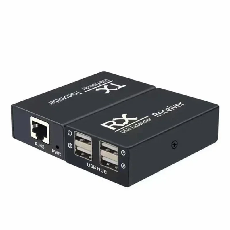 1 Kit 4 Port USB Extender 120M – обзор и цена Lan Cable Gaming