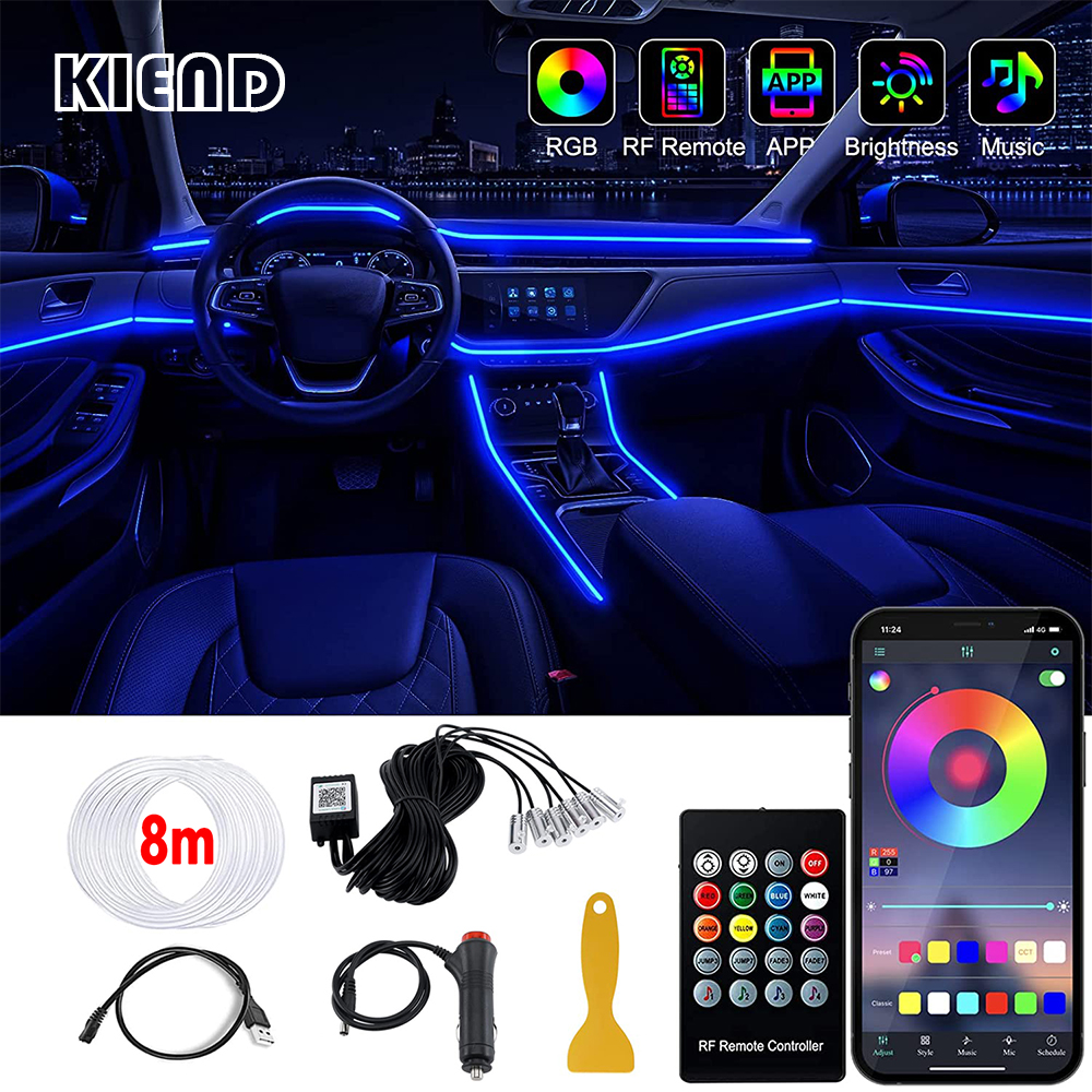 LED Car Interior Ambient Strip – обзор и цена Led Gaming Light Strip