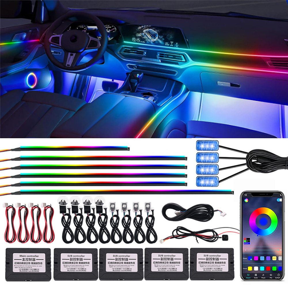 18 in 1 64 Color RGB Symphony  – обзор и цена Led Gaming Light Strip