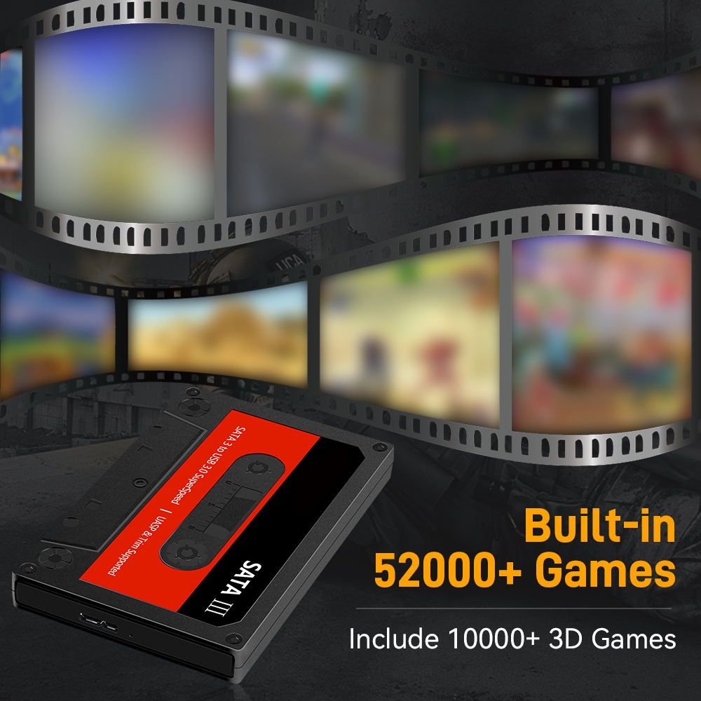Batocera 500G/2T Emulator Game – обзор и цена Gaming Console Chinese