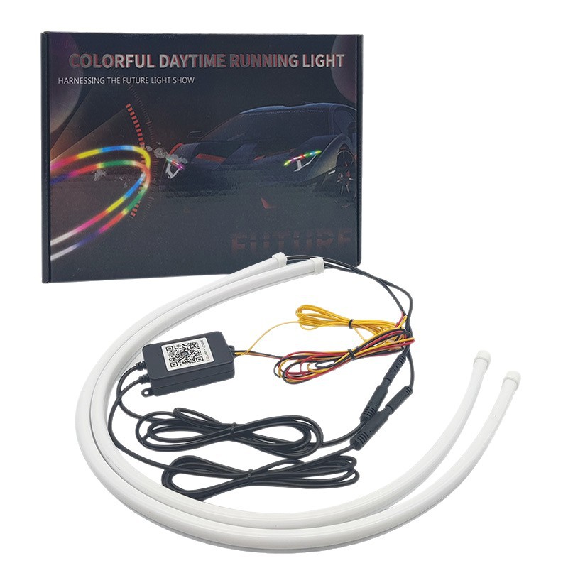 2PCS Car LED Strip Lights Flex – обзор и цена Led Gaming Light Strip