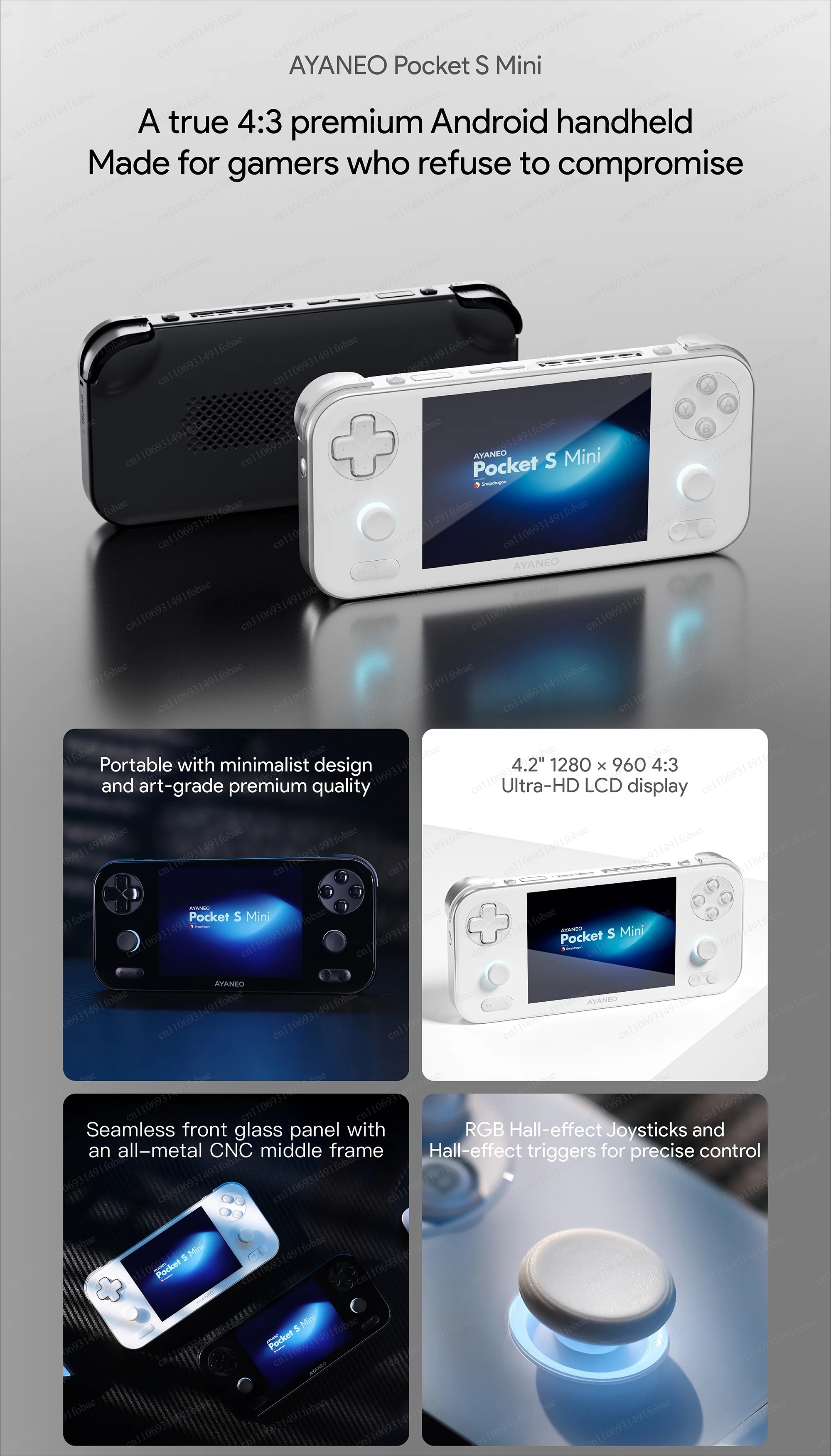 AYANEO Pocket S Mini Retro Han – обзор и цена Gaming Console Games