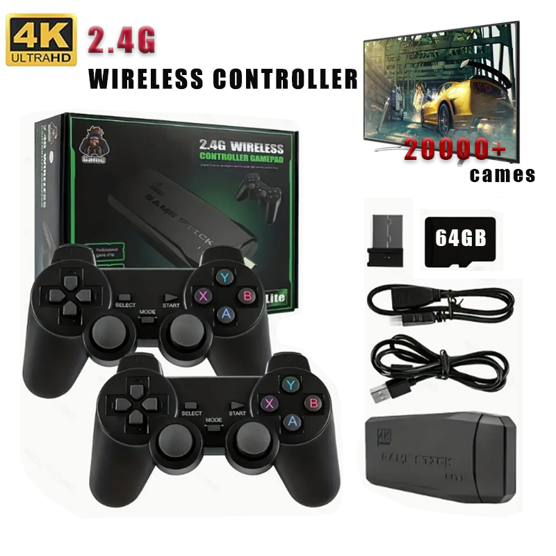 Wireless Video Game Stick 2.4G – обзор и цена Gaming Console Stick