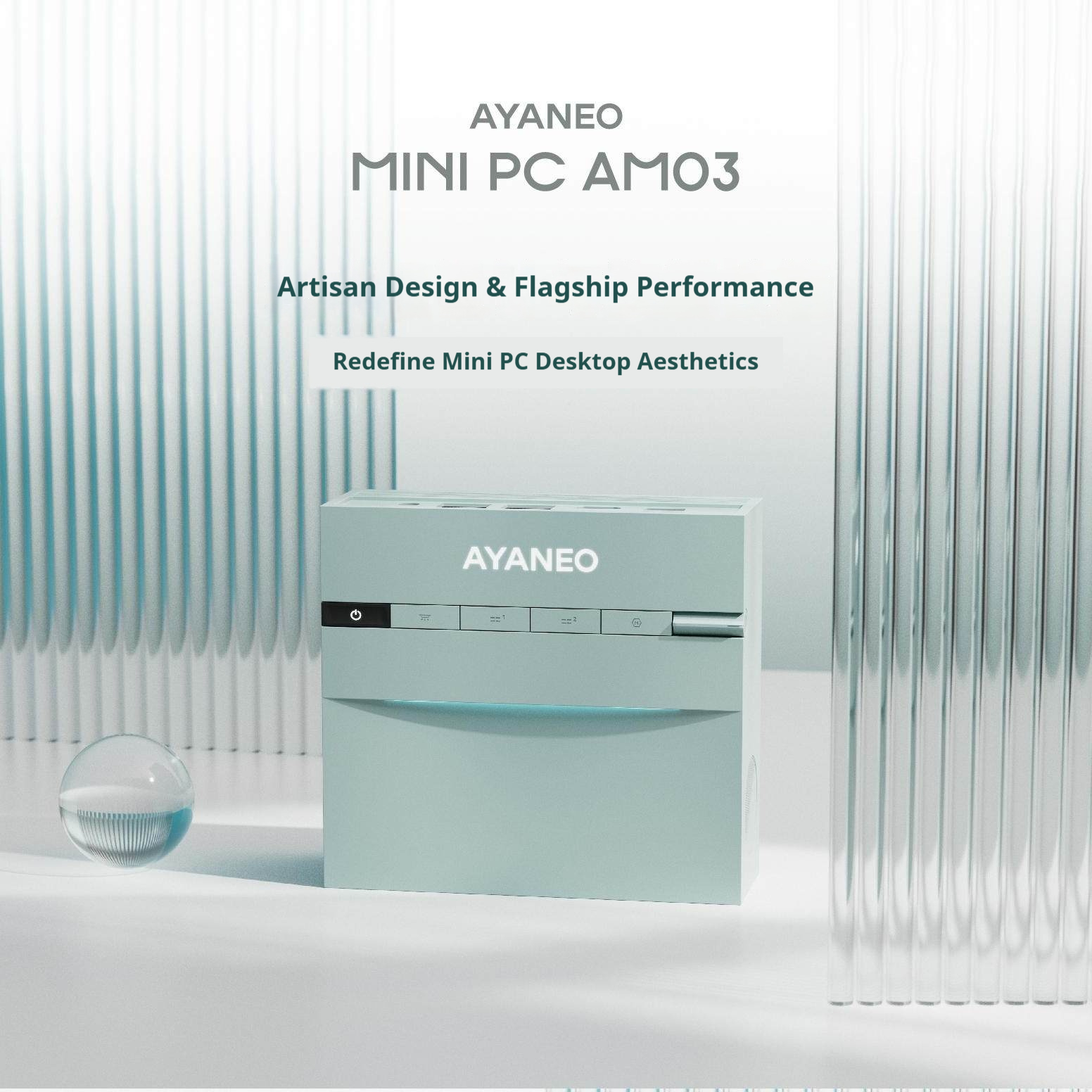 In stock AYANEO AM03 Mini PC I – обзор и цена Gaming Console Ayaneo