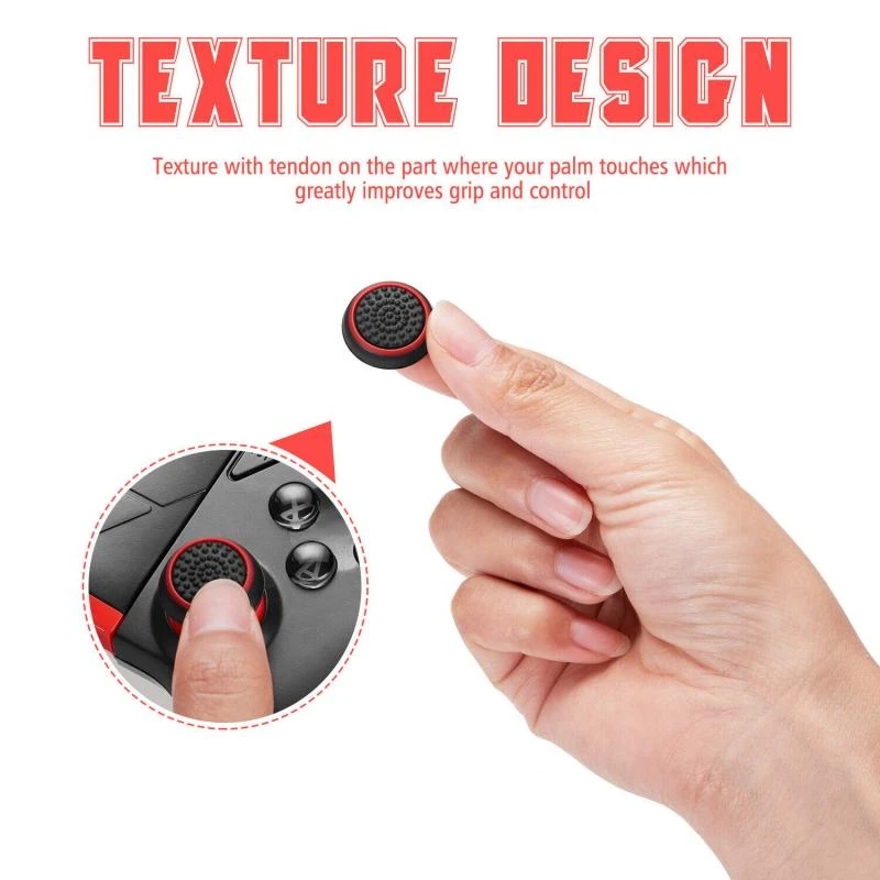 4PCS/10PCS Non-slip Silicone A – обзор и цена Gaming Console And Pc