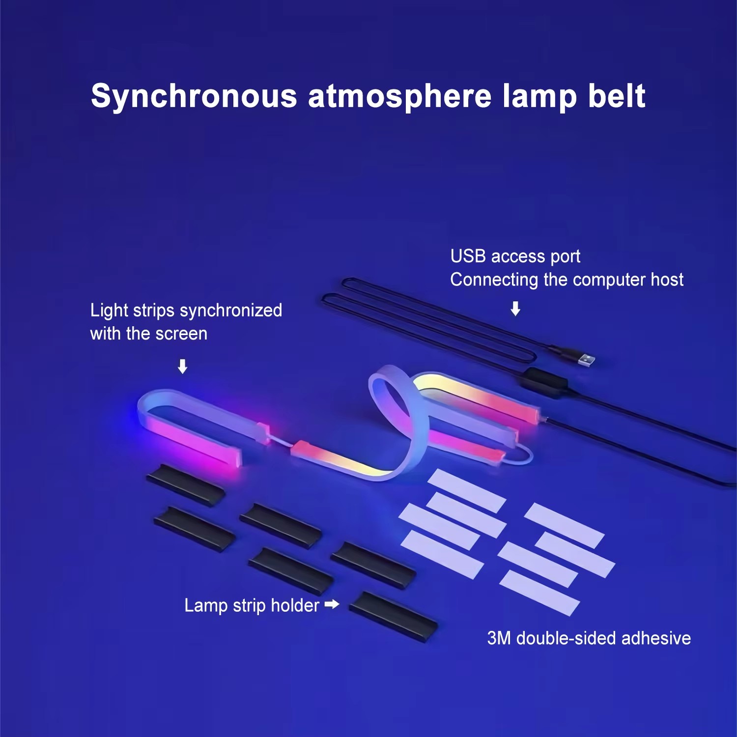 RGB Gaming Lights Strip Monito – обзор и цена Led Gaming Light Strip