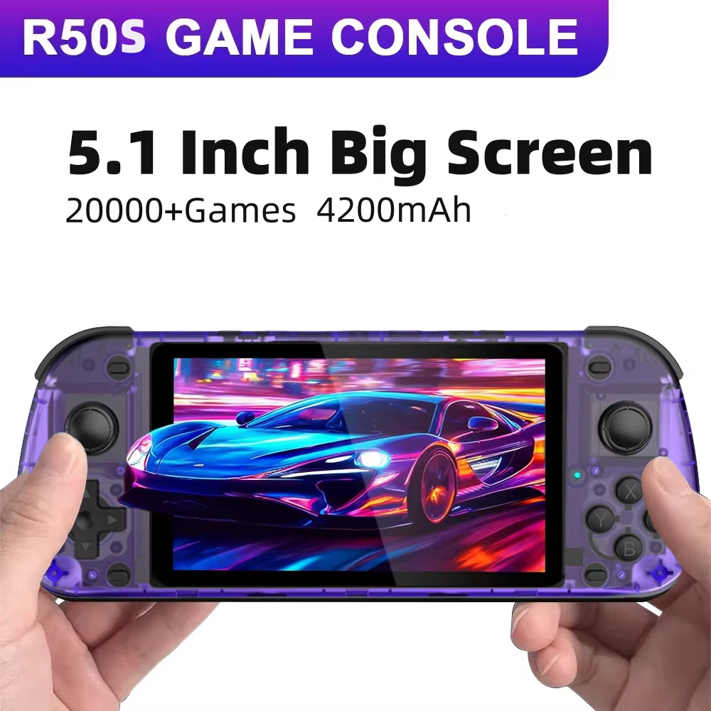 5.1 Inch R50S Retro Handheld G – обзор и цена Gaming Console Gta