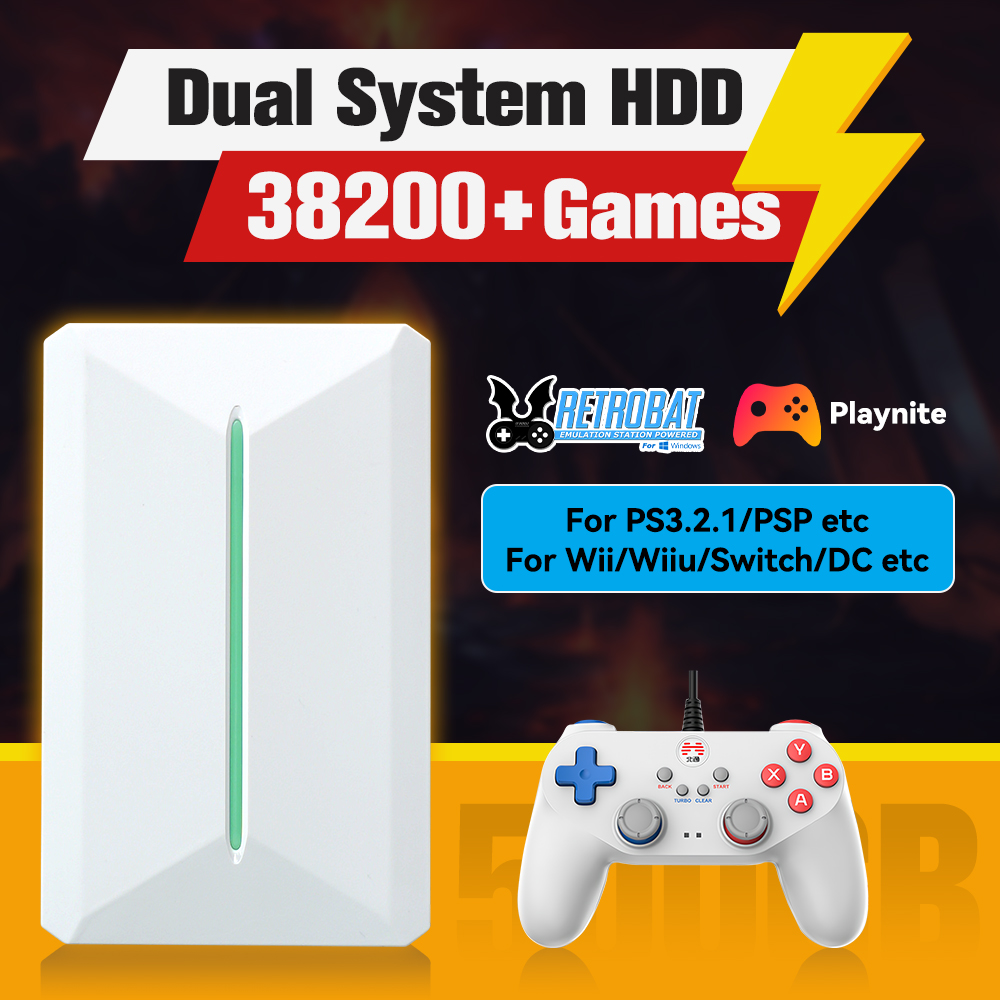 Retrobat＆Playnite System HDD R – обзор и цена Gaming Console Chinese