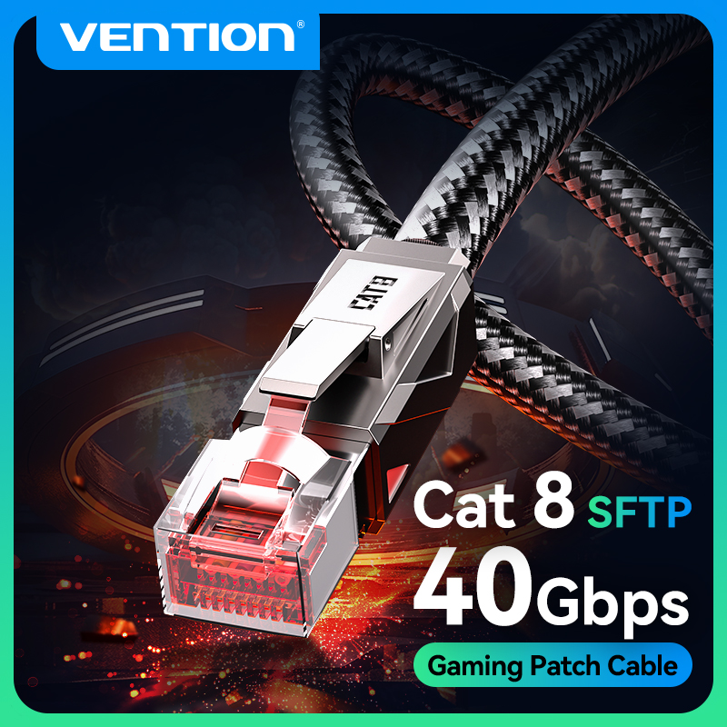 Vention Cat8 Ethernet Cable 40 – обзор и цена Lan Cable Gaming