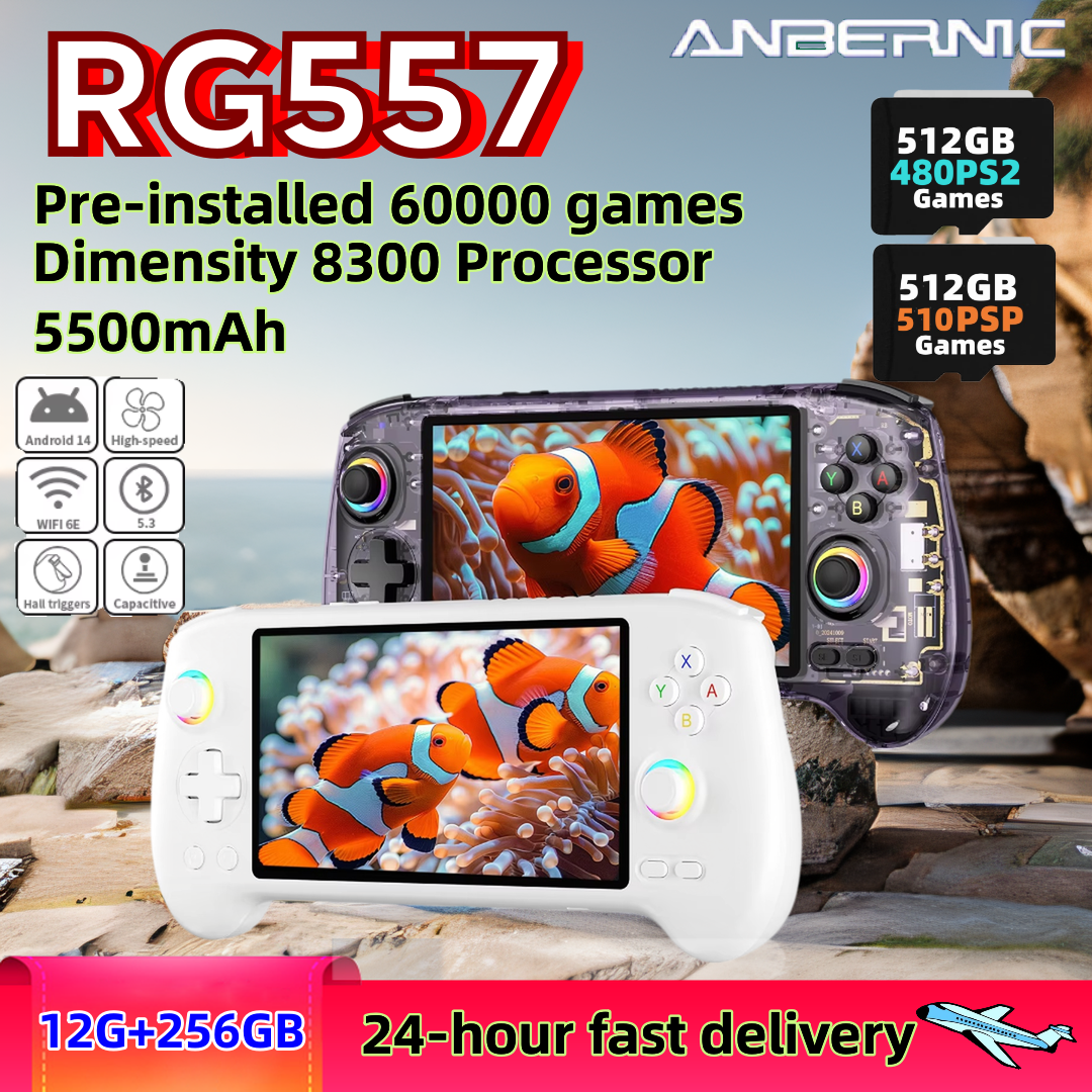 ANBERNIC RG557 RG 557 Retro Ha – обзор и цена Gaming Console Gta