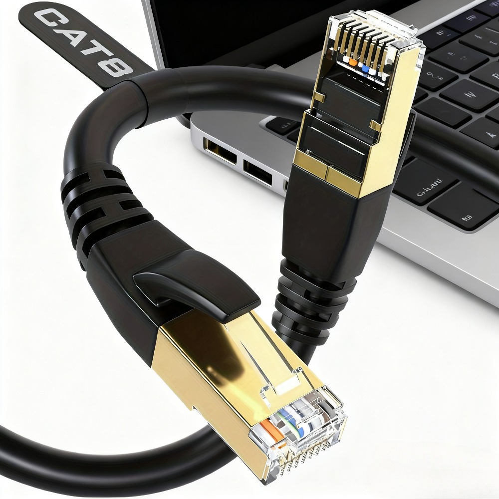 Cat8 Round Cable, High Speed H – обзор и цена Lan Cable Gaming