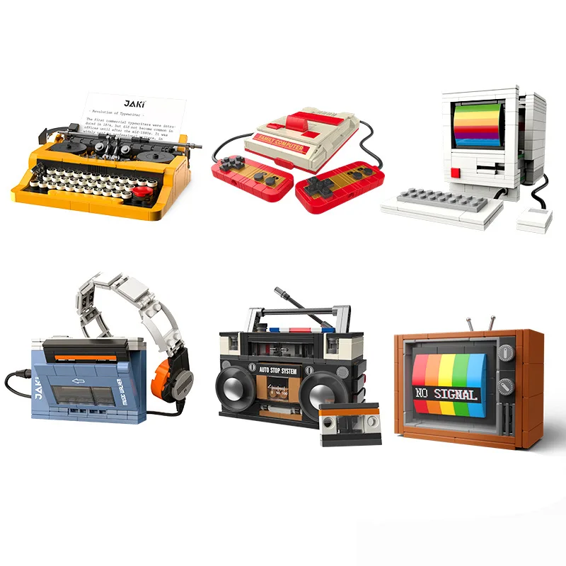 Retro DIY Building Blocks TV R – обзор и цена Gaming Consoles