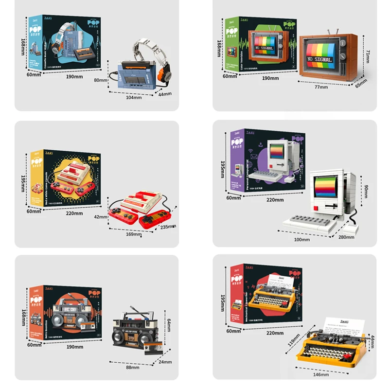 Retro DIY Building Blocks TV R – обзор и цена Gaming Consoles