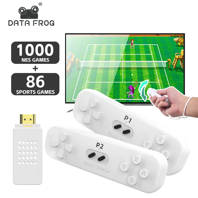 DATA FROG Y2 Fit 4K Retro Game – обзор и цена Gaming Console Stick