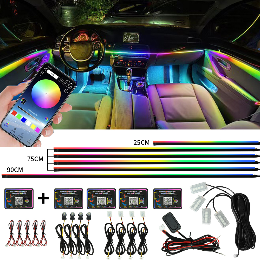 Symphony Car Ambient Lights Ki – обзор и цена Led Gaming Light Strip