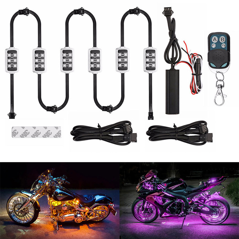 Niscarda Car Motorcycle RGB LE – обзор и цена Led Gaming Light Strip