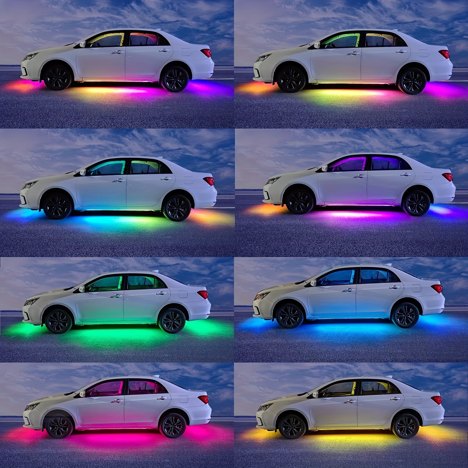 RGB Flexible Car Underglow Lig – обзор и цена Led Gaming Light Strip