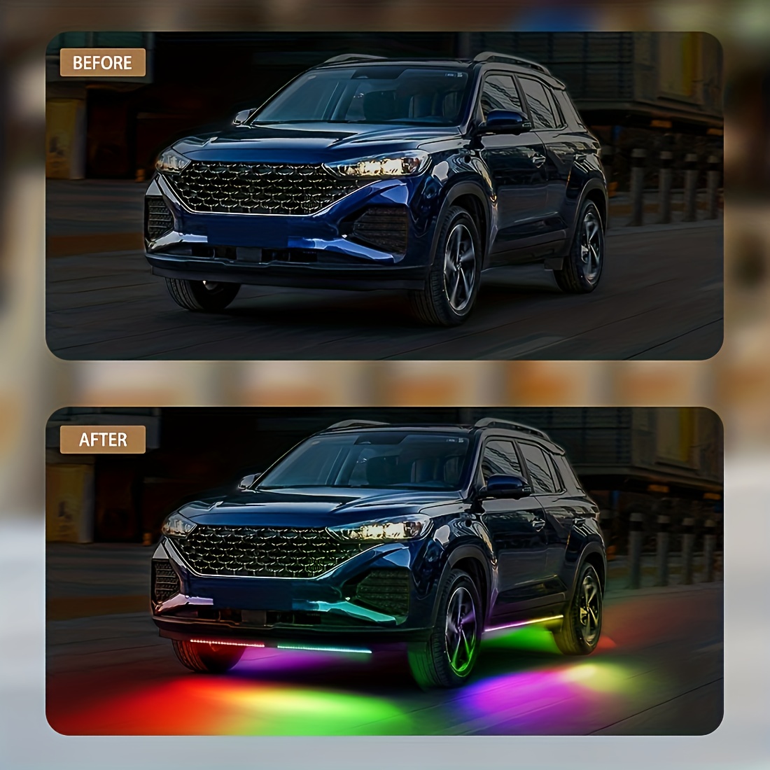 RGB Flexible Car Underglow Lig – обзор и цена Led Gaming Light Strip