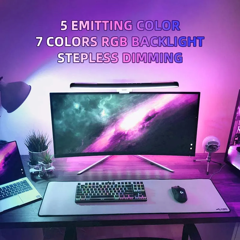 Curved LED Monitor Light Bar U – обзор и цена Led Gaming Light Strip