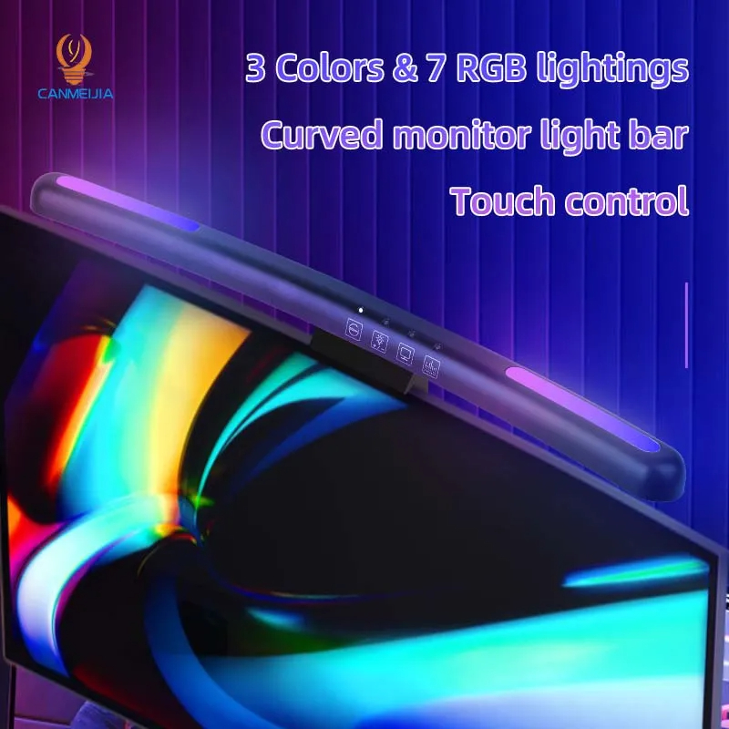 Curved LED Monitor Light Bar U – обзор и цена Led Gaming Light Strip