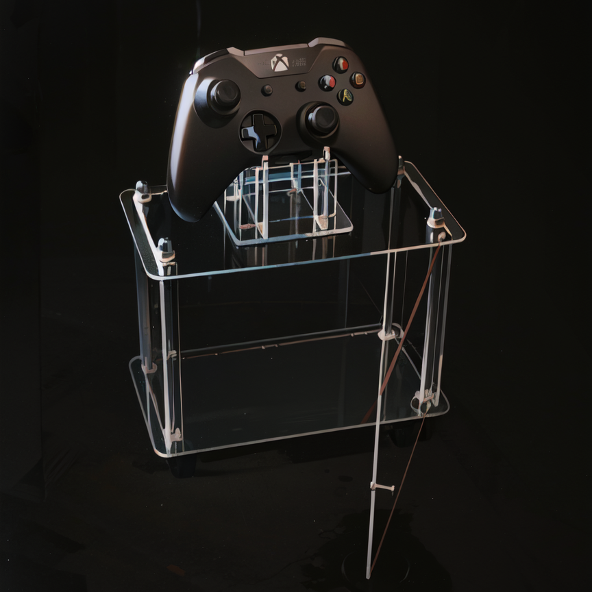 Acrylic Box Game Controller St – обзор и цена Gaming Console Cabinet