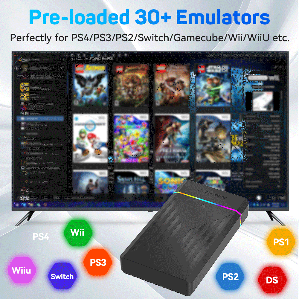 3TB Portable Gaming HDD Launch – обзор и цена Gaming Console Chinese