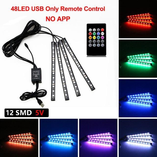 RGB Automotive Atmosphere Deco – обзор и цена Led Gaming Light Strip