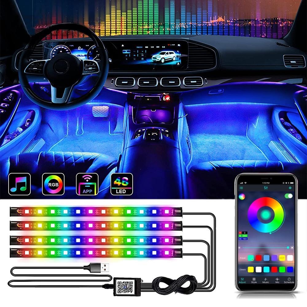 RGB Automotive Atmosphere Deco – обзор и цена Led Gaming Light Strip